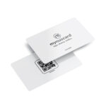 PVC Standard NFC Card - Λευκή Minimal
