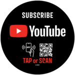 Social Media NFC Tag Sticker - YOUTUBE