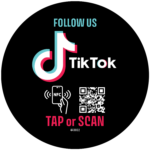 Social Media NFC Tag Sticker - TIKTOK