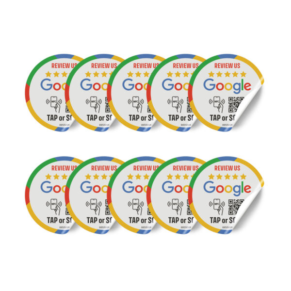 GOOGLE Review NFC Tag Sticker